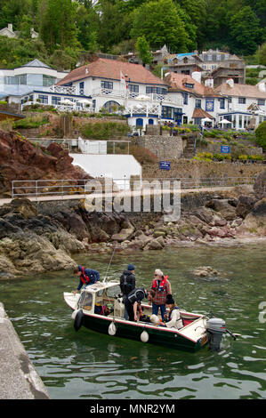 Cary Arme & Spa, Babbacombe Beach, Devonshire. Stockfoto