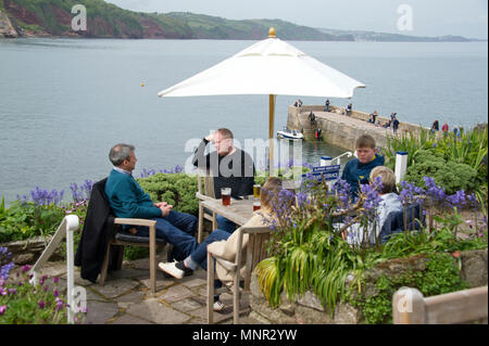 Cary Arme & Spa, Babbacombe Beach, Devonshire. Stockfoto