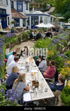 Cary Arme & Spa, Babbacombe Beach, Devonshire. Stockfoto