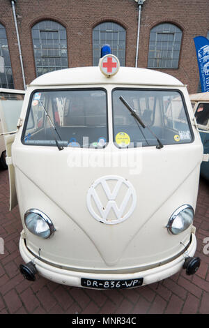 Vintage, retro Volkswagen VW Transorters Stockfoto
