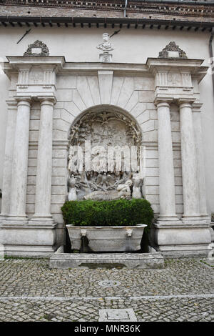 Brunnen der Venus im Innenhof der Villa D'Este, Tivoli, Italien. Stockfoto