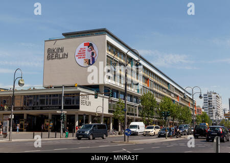 Bikini Berlin Gebäude, ein Konzept, das Einkaufszentrum am Zoo Berlin mit einer Mischung aus lokalen und internationalen Design Marken Stockfoto