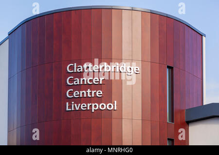 Clatterbridge Cancer Center Gebäude in Aintree Krankenhaus. Stockfoto