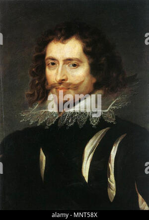 Porträt von George Villiers, Herzog von Buckingham circa 1625. 976 Peter Paul Rubens - Porträt von George Villiers, Herzog von Buckingham-WGA 20366 Stockfoto