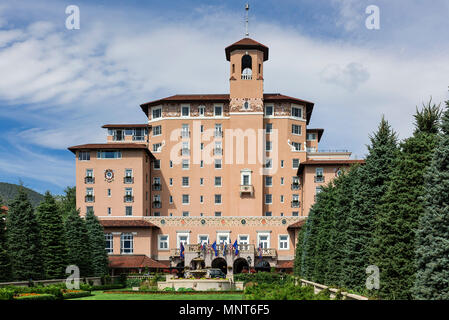 Das Broadmoor Resort Hotel, Colorado Springs, Colorado Stockfoto