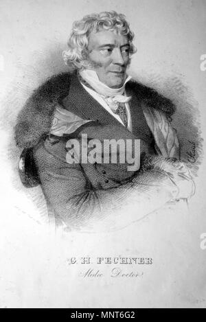 OLYMPUS DIGITALKAMERA. Deutsch: Johann Gottfried Ubald Fechner, Veterinärmediziner. Lithographie von Andreas Staub, um 1830 um 1830. Andreas Staub (1806-1839) 725 Johann Gottfried Ubald Fechner Litho Stockfoto