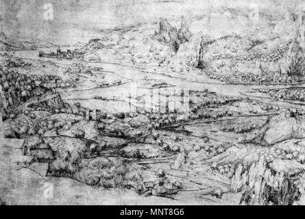 Solicitudo Rustica (Land betrifft) zwischen 1552 und 1554. 990 Pieter Bruegel der Ältere - Solicitudo Rustica (Land betrifft) - WGA 03531 Stockfoto