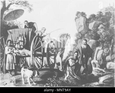 Die Taufe des Eunuchen. Alternative Titel (s): Die Taufe des Mohrenkämmerers durch den Apostel Philippus.[1] 1623. 993 Pieter Lastman004 Stockfoto