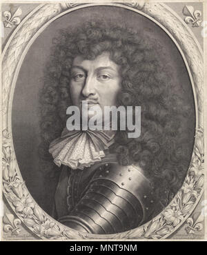 Englisch: Portrait von Louis XIV. von Frankreich August 1672. 994 Pieter van Schuppen - Portrait von Louis XIV. von Frankreich Stockfoto