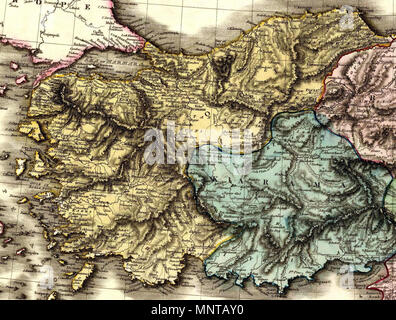 . Englisch: Türkei in Asien. Erarbeitet unter der Leitung von Herrn Pinkerton von L. Hebert. Neele sculpt. 352 Strang. London: veröffentlichte Sepr. 1 st. 1813, von Cadell & Davies, Strand & Longman, Hurst, Rees, Orme, & Braun, Paternoster Row. 1813. John Pinkerton (1758 - 1826) Alternative Namen Pinkerton, John Beschreibung Schottischen antiquarische, Kartograph, Numismatist und Historiker Geburtsdatum / Tod 17. Februar 1758 10. März 1826 Ort der Geburt / Todes Edinburgh Paris Authority control: Q 3446354 VIAF: 12358699 ISNI: 0000 0001 1596 4513 84055813 LCCN: n NLA: 35423732 GND: 100236456 WorldCat 998 Stockfoto