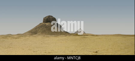Amenemhat III Pyramide in Dahshur, Ägypten Stockfoto