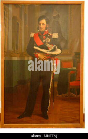 . Englisch: Portrait von Louis Philippe I.. 19. 1016 Portrait du roi Louis-Philippe (Portrait de Pied) Stockfoto