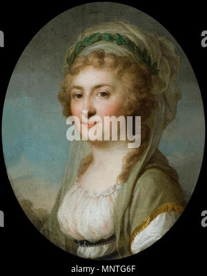 Ïîðòðåò íåèçâåñòíîé â çåëåíîì âåíêå. Владимир Лукич Портрет Боровиковский зеленом венке неизвестной в не датировано масло цинк, 15 x 11; (овал). Vladimir Borovikovsky (1757-1825) Alternative Namen Vladimir Lukič Borovikovskij, Vladímir Lukich Borovikovski, Wladimir Borowikowski Lukitsch Beschreibung russisch-ukrainischen Malers und ikonenmaler Datum der Geburt / Tod 24. Juli 1757 (im Julianischen Kalender) 6. April 1825 (im Julianischen Kalender) Ort der Geburt / Todes Krasnodon, Ukraine Saint Petersburg Standort Moskau, Sankt Petersburg Authority control: Q 262098 VIAF: ISNI: 0000 27882674 Stockfoto