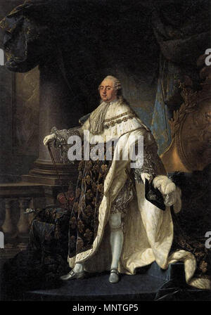 1020 Portrait von Louis XVI., Antoine-François Callet (1788) Stockfoto