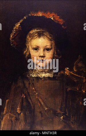 Portrait des Künstlers. TBD, werden aktualisiert. 1021 Portrait des Künstlers... - Rembrandt Harmenszoon van Rijn Stockfoto