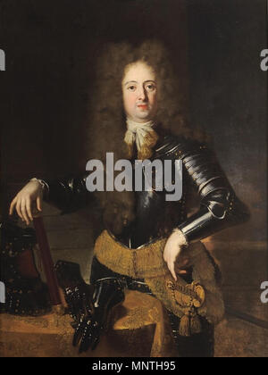 Portrait von Ferdinando de' Medici, Grand Prince von Toskana (1663-1713) 1690. 1022 Portrait-Of-Ferdinand-II-De-Medici Stockfoto