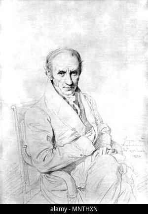 . Portrait au Crayon de Francois Pouqueville. 1834. Jean Auguste Dominique Ingres (1780 - 1867) Alternative Namen Jean-Auguste-Dominique Ingres, Dominique Ingres, Jean Auguste Dominique Ingres; Ingres Beschreibung Französische Maler, Politiker und Geiger Datum der Geburt / Tod 29. August 1780 14. Januar 1867 Ort der Geburt / Todes Montauban Paris arbeiten Standort Paris, Rom Florenz Authority control: Q 23380 VIAF: 76327826 ISNI: 0000 0001 2140 0757 ULAN: 500028037 81047807 LCCN: n NLA: 35222301 WorldCat 1025 Pouqueville - Gleichheit - Ingres Stockfoto