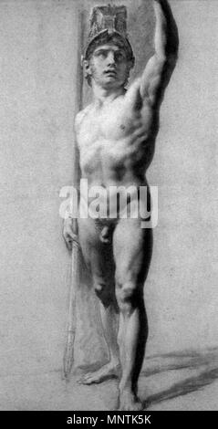 . Nudo accademico maschile. . Pierre-Paul Prud'hon (1758 - 1823) Beschreibung Französische Maler Geburtsdatum / Tod am 4. April 1758 14. Februar 1823 Ort der Geburt / Todes Cluny Paris arbeiten Standort Paris Aufsicht: Q 469056 VIAF: 49234795 ISNI: 0000 0000 8380 6149 ULAN: 500003716 LCCN: n 81102782 WGA: Pierre-Paul Prud'hon, WorldCat 1031 Prud'hon, Pierre-Paul (1758-1823) - Nudo accademico - 08. Stockfoto