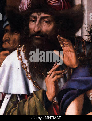 Ecce Homo (Detail) 1526. 1036 Quinten Massijs (I) - Ecce Homo (Detail) - WGA 14293 Stockfoto