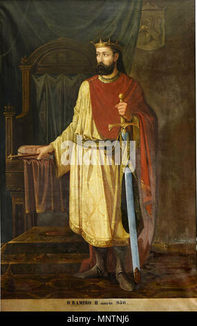 1041 Ramiro II. von León (Museo del Prado) Stockfoto