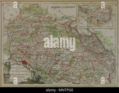 . English : Der Mittelmark oder des Südlichen Theiles von Brandenburg Ober-Barnimscher Nieder-Barnimscher und Lebusischer Kreis. Nro. 340. Kolorierter Kupferstich. 1795/1796. Franz Johann Joseph von Reilly (1766-1820) Alternative Namen Reilly, Franz Johann Joseph von Beschreibung österreichischer Verleger und Schriftsteller Geburtsdatum / Tod 18. August 1766 vom 6. Juli 1820 Ort der Geburt / Tod Wien Wien Zeitraum 1790 - 1800 Standort Wien Behörde: Q 113944 VIAF: 102371035 ISNI: 0000 0001 1839 240 X LCCN: 88624007 n GND: 118748017 SUDOC: 158784243 WorldCat 1047 Reilly 340b Stockfoto