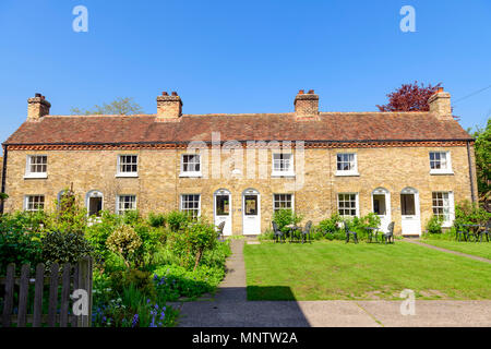 St John's Armenhäuser in Sandwich Kent Stockfoto