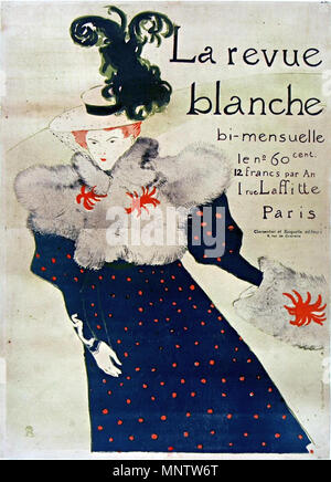 . Français: Estampe de Toulouse-Lautrec La Revue Blanche gießen. 1. Januar 1895. Henri de Toulouse-Lautrec (1864 - 1901) Alternative Namen Henri Marie Raymond de Toulouse-Lautrec-Monfa Beschreibung Französisch Poster Artist, Lithograph, Maler, Künstler und Grafiker Geburtsdatum / Tod 24. November 1864, 9. September 1901 Ort der Geburt / Todes Albi schloss Malromé [Malromé Schloss] (Gironde) Zeitraum 1880 --1901 Standort Paris, Bordeaux (im Winter 1900). Kontrolle: Q 82445 VIAF: 32003649 ISNI: 0000 0001 2126 6391 ULAN: 500029114 79045509 LCCN: n NLA: 36523107 WorldCat Stockfoto