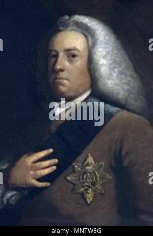 Porträt von William Cavendish, 3. Herzog von Devonshire (1698-1755) 18. 1059 3 rdDukeOfDevonshire 2 Stockfoto