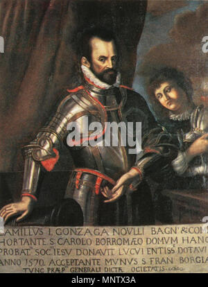 . Italiano: Ritratto di Camillo ich Gonzaga, Primo Conte di Novellara. 17. Jahrhundert. Benedetto Luti II (1633 - 1715) Beschreibung italienischer Maler Geburtsdatum / Tod 19. Oktober 1633 vom 9. Dezember 1715 Ort der Geburt / Todes Cento Bologna Arbeitsort Bologna (1643 - 1672); Paris (1672 - 1674), Großbritannien (1674 - 1688); Frankreich (1688-1692); Bologna (1690 - 1715) Kontrolle: Q 1648946 VIAF: 7660292 ISNI: 0000 0000 6660 166 X ULAN: 500027649 LCCN: n 87869248 WGA: GENNARI Benedetto II WorldCat 1063 Ritratto di Camillo ich Gonzaga Stockfoto