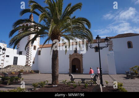Die Kirche von Santa Maria in Betancuria, Fuerteventura, Kanarische Inseln, Spanien Stockfoto
