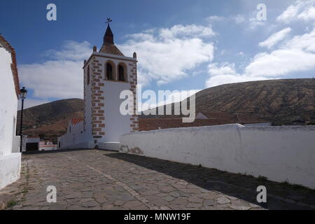 Die Kirche von Santa Maria, Betancuria, Fuerteventura, Kanarische Inseln, Spanien Stockfoto