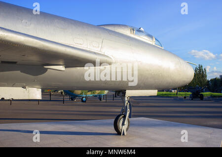 Armee Flugzeug am Boden. der militärischen Luftfahrt Stockfoto