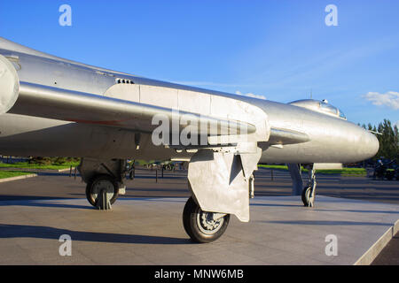 Armee Flugzeug am Boden. der militärischen Luftfahrt Stockfoto