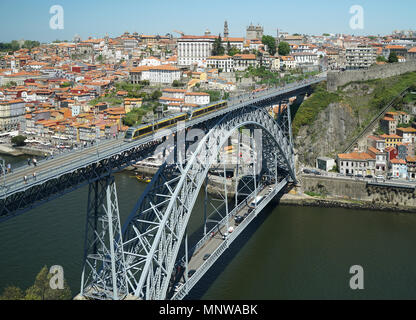 Dom Luis I, Porto, Portugal - 2 Stockfoto
