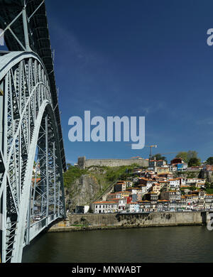Dom Luis I Brücke, Porto, Portugal-1 Stockfoto