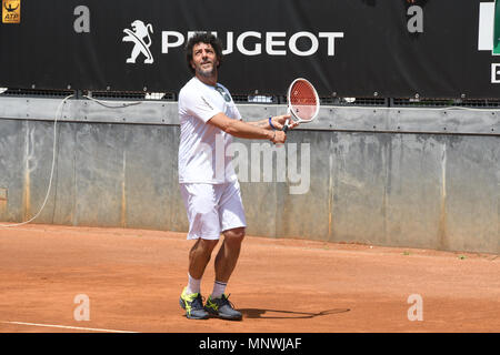 Rom, Italien. 19. Mai 2018. - Foro Italico Tennis und Freunden Max Gazzè Credit: Giuseppe Andidero/Alamy leben Nachrichten Stockfoto