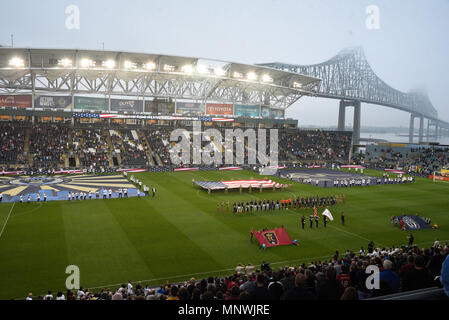 Chester, Pennsylvania, USA. 19 Mai, 2018. Talen Energie Stadion, Heimat des Philadelphia Union, in Chester Pa Credit: Ricky Fitchett/ZUMA Draht/Alamy leben Nachrichten Stockfoto