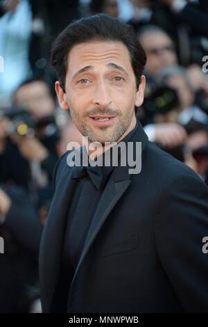 Cannes, Frankreich. 19 Mai, 2018. CANNES, Frankreich - 19. Mai: Schauspieler Adrien Brody besucht Closing Ceremony & Screening von "dem Mann, der getötet Don Quixote" während der 71st jährlichen Filmfestspiele von Cannes im Palais des Festivals am 19. Mai 2018 in Cannes, Frankreich. Credit: Frederick Injimbert/ZUMA Draht/Alamy leben Nachrichten Stockfoto