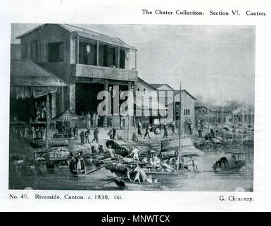 . Englisch: Riverside, Kanton. um 1830. George Chinnery (1774-1852) Alternative Namen Qiannali; Geo. chinnery; Chinnery; chinnery geo Beschreibung Englisch Maler Geburtsdatum / Tod am 5. Januar 1774 vom 30. Mai 1852 Ort der Geburt / Todes London Macau Arbeit Lage London (C. 1789 - 1796), Bristol (1796-1797), Dublin (1797 - 1802), Chennai (1802 - 1807), Kalkutta (1807-1825), Guangzhou, Macau (1825-1852), Hongkong (1846) Kontrolle: Q 3089402 VIAF: 52499366 ISNI: 0000 0000 6677 5782 ULAN: 500124758 50038153 LCCN: n NLA: 35676900 WorldCat 1066 Riverside, Kanton Stockfoto