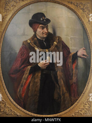 824 Louis XI ordre de Saint-michel Stockfoto