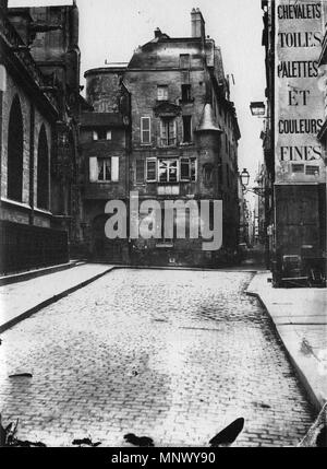 . Français: La Rue de Prêtres - Saint-Germain-l'Auxerrois, en Direction de l'Est, à gauche l'église Saint-Germain-l'Auxerois (Paris Ier arrondissement). Zwischen 1860 und 1879. Charles Marville (1813-1879) Alternative Namen Charles François Bossu Beschreibung der französische Fotograf Geburtsdatum / Tod 17. Juli 1813 vom 1. Juni 1879 Ort der Geburt / Todes Paris Paris arbeiten Ort: Frankreich Authority control: Q 329387 VIAF: 64053703 ISNI: 0000 0001 2136 4768 ULAN: 500022569 82036602 LCCN: n GND: 119309874 WorldCat 1078 RueDePretresSaintGermainLAuxerois 2 Marville Stockfoto