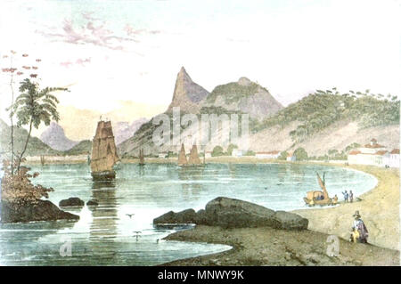 . Englisch: Hafen von Botafogo Rio de Janeiro city (c 1820). Português: Enseada de Botafogo na cidade Rio de Janeiro. ca. 1820. Johann Moritz Rugendas (1802-1858), deutscher Maler, Reisenden und Thema Datum der Geburt / Tod 29 März 1802 29. Mai 1858 Ort der Geburt / Tod Augsburg Weilheim Arbeitsort Deutschland Beschreibung, Südamerika Authority control: Q 652305 VIAF: 61675197 ISNI: 0000 0001 09076712ULAN: 500005074 50052066 LCCN: n NLA: 48044412 WorldCat 1078 Rugendas - Botafogo Stockfoto