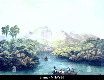 . Englisch: Fluss Inhomirim in Rio de Janeiro, Português: Rio Inhomirim no Rio de Janeiro. zwischen ca. 1820 und ca. 1825. Johann Moritz Rugendas (1802-1858), deutscher Maler, Reisenden und Thema Datum der Geburt / Tod 29 März 1802 29. Mai 1858 Ort der Geburt / Tod Augsburg Weilheim Arbeitsort Deutschland Beschreibung, Südamerika Authority control: Q 652305 VIAF: 61675197 ISNI: 0000 0001 09076712ULAN: 500005074 50052066 LCCN: n NLA: 48044412 WorldCat 1078 Rugendas - Rio Inhomirim Stockfoto