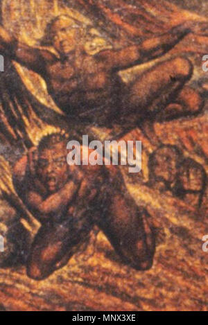 . Detail der Satan Aufruf seine Legionen, temperamalerei. ungewiss. William Blake (1757 - 1827) Alternative Namen W. Blake; Uil" iam Bleik Beschreibung britische Maler, Dichter, Schriftsteller, Theologe, Sammler und Graveur Geburtsdatum / Tod 28. November 1757 12. August 1827 Ort der Geburt / Todes Broadwick Street Charing Cross Standort London Authority control: Q 41513 VIAF: 54144439 ISNI: 0000 0001 2096 135 X ULAN: 500012489 78095331 LCCN: n NLA: 35019221 WorldCat 1096 Satan Aufruf seine Legionen Detail Stockfoto