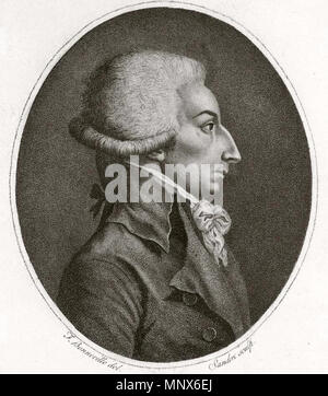 . Porträt von Louis Michel Le Peletier de Saint-Fargeau (1760-1793), französischer Politiker 823 Louis Michel Le Peletier de Saint-Fargeau (1760-1793), französischer Politiker Stockfoto