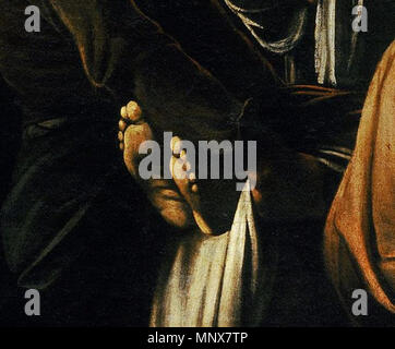 . Italiano: Caravaggio - Sette opere di Misericordia (1607, Pio Monte della Misericordia - Neapel) Seppellire ich morti (PARTICOLARE). 28. Oktober 2011. Caravaggio (1571 - 1610) Alternative Namen Michelangelo Merisi da Caravaggio, der Geburt Name: Michelangelo Merisi Italiano: Michelangelo Merisi, detto Il Caravaggio Beschreibung italienischer Maler Geburtsdatum / Tod 29. September 1571 vom 18. Juli 1610 Ort der Geburt / Todes Mailand Porto Ercole Arbeit Periode 1593 - 1610 Arbeit Ort Rom, Neapel, Malta, Sizilien Authority control: Q 42207 VIAF: 87679282 ISNI: 0000 0001 21028836 ULAN: 500115312 LCC Stockfoto
