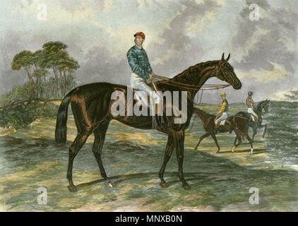 . Englisch: Gravur von Epsom Derby Sieger 1879, Sir Bevys von D George Thompson nach einem Bild von James E Doyle. 27. Dezember 2011. D. George Thompson (1822 - 1892) Beschreibung der Britischen Graveur Geburtsdatum / Tod 1822 1892 Behörde: Q 18508111 VIAF: 21998380 LCCN: Nr 91023372 WorldCat James William Edmund Doyle (1822-1892) Alternative Namen James E. Doyle Beschreibung britischer Zeichner, Illustrator und Maler Geburtsdatum / Tod 22. Oktober 1822 vom 3. Dezember 1892 Ort der Geburt / Todes London London Authority control: Q 5120676 VIAF: 7230226 ISNI: 0000 0000 662 Stockfoto