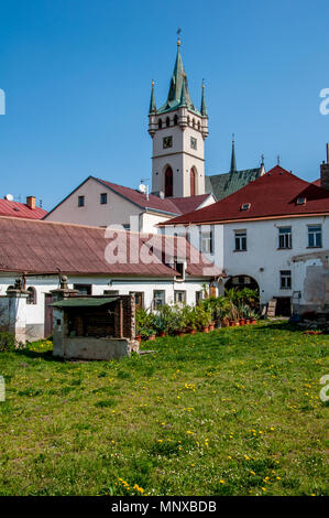 St. Mikulas Pfarrkirche in Humpolec Stadt, Tschechische Republik Stockfoto