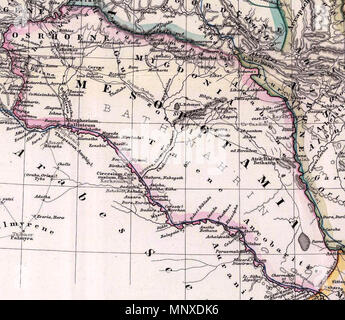 . English: Albanien, Iberia, Kolchis, Armenien, Mesopotamien, Babylonien, Assyrien. Korr. Menke 1863. W. Alt sc. Gothae: Justhus Perthes. Spruner-Menke Atlas antiquus. (1865). 1865. Karl Spruner von Merz (1803 - 1892) Alternative Namen Karl von spruner/Carl-von spruner Beschreibung deutsche Kartograph Geburtsdatum / Tod 15. November 1803 24. August 1892 Ort der Geburt / Todes Stuttgart München Authority control: Q 6186030 VIAF: 106966143 ISNI: 0000 0001 1454 4437 LCCN: n 2005014244 NLA: 35871489 GND: 117480525 WorldCat Heinrich Theodor Menke (1819 - 1892) Alternative Namen Menke, Th Stockfoto