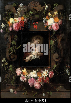 . Steinkartusche mit Blumen und der Madonna mit dem Art. 17. Jahrhundert. Daniel Seghers (1590 - 1661) Alternative Namen Daniël Segers, Daniël Zegers, Daniël Zeghers Beschreibung flämischen Maler und jesuit Datum der Geburt / Tod am 3. Dezember 1590 Vom 2. November 1661 Ort der Geburt / Todes Antwerpen Antwerpen Arbeiten Zeitraum zwischen ca. 1605 und ca. 1661 Arbeiten Ort Utrecht (ca. 1605-1609), Antwerpen (ca. 1609-1661), Rom (1625-1627) Kontrolle: Q 928466 VIAF: 13178397 ISNI: 0000 0001 1873 1707 ULAN: 500020602 LCCN: n 2011028281 WGA: SEGHERS, Daniel WorldCat 1142 Steinkartusche mit Blum Stockfoto